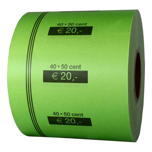 Münzautomatenrolle, Euro -.50